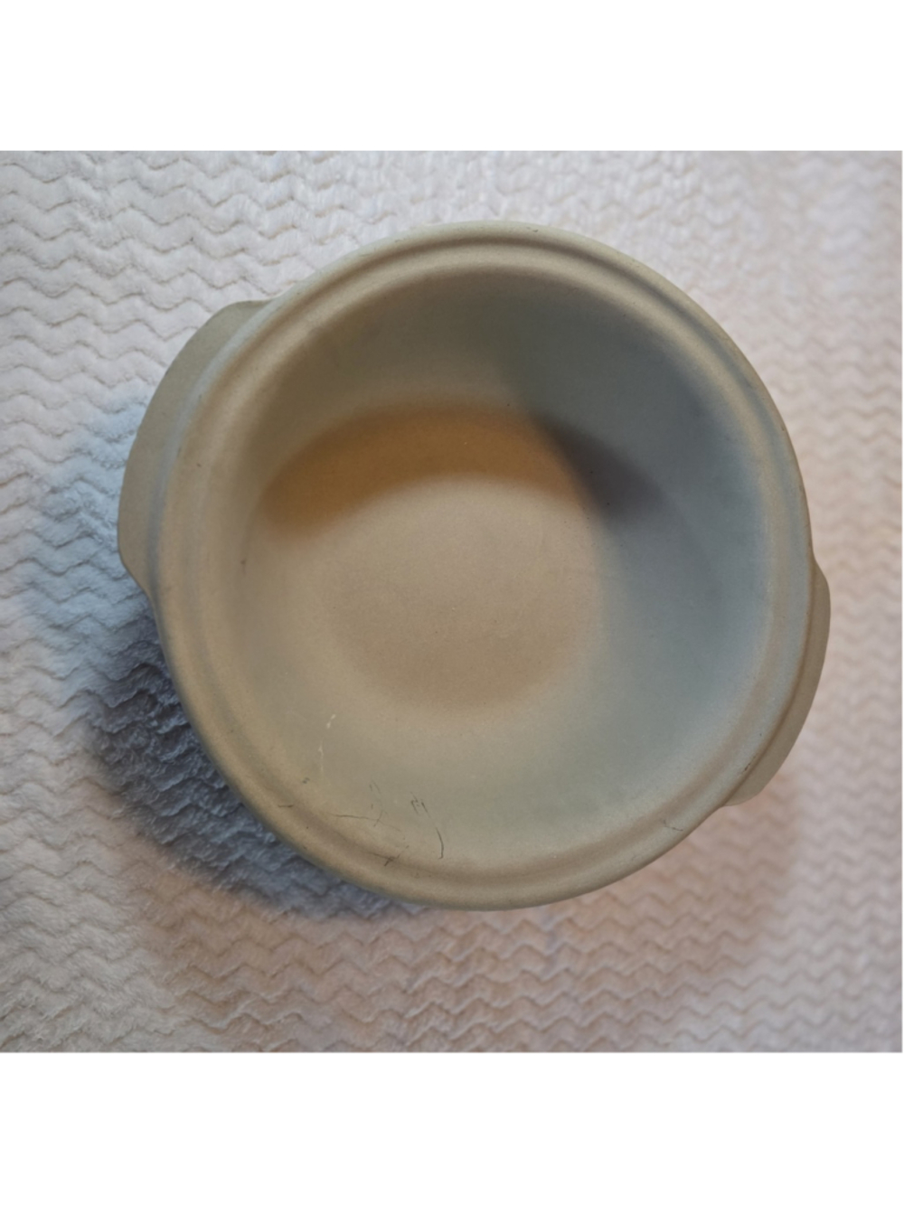 Pampered Chef Stoneware 12.5" Large Baking Bowl Dish Family Heritage Collection